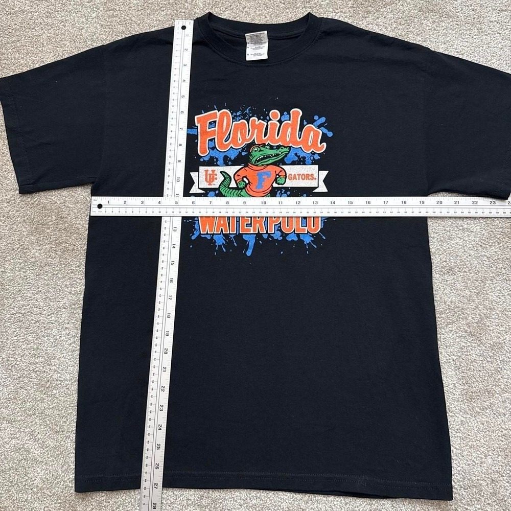 Vintage Florida Gators Water Polo T-Shirt Black Medium University of Florida - Picture 4 of 5